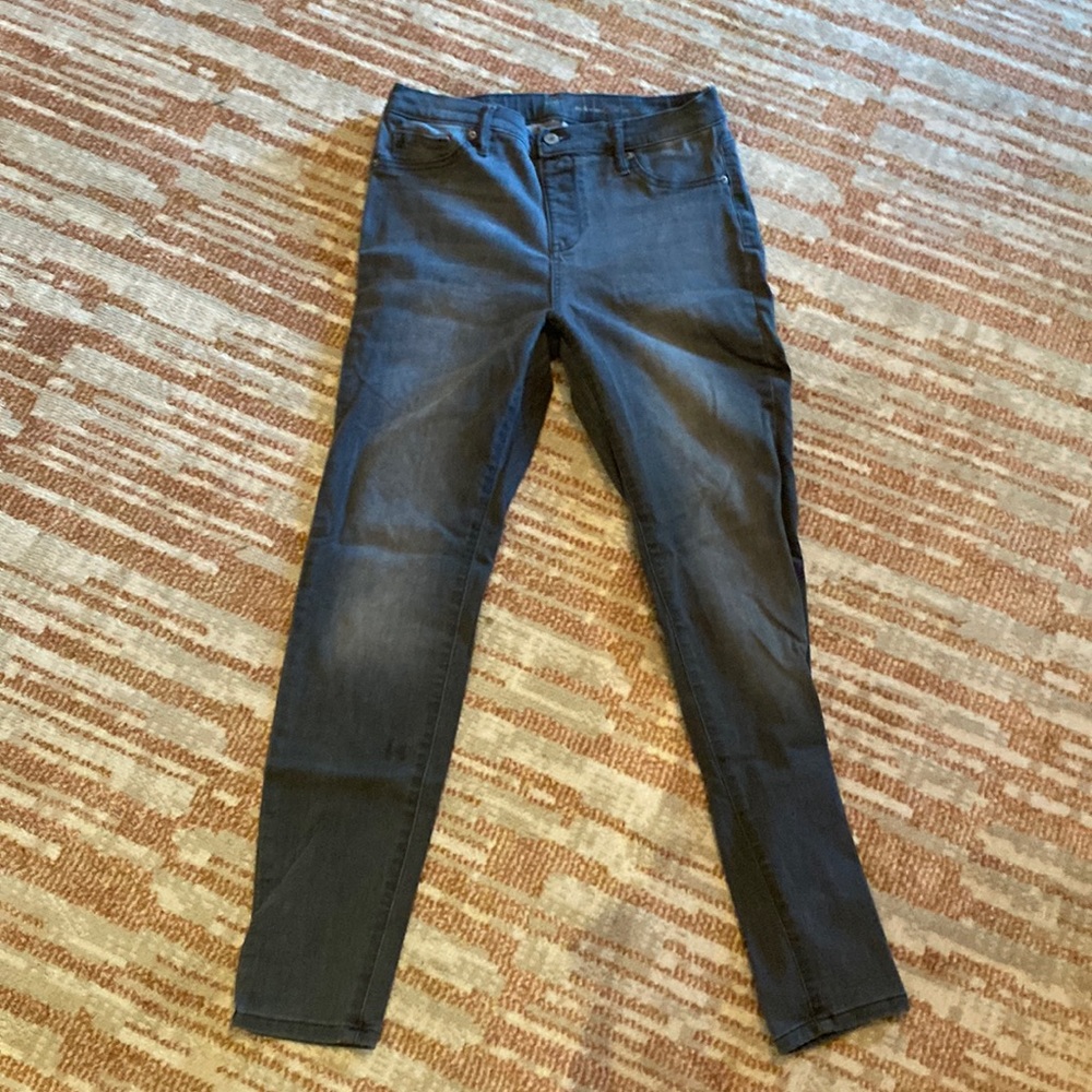 New York & Company high waisted pull on legging jeans